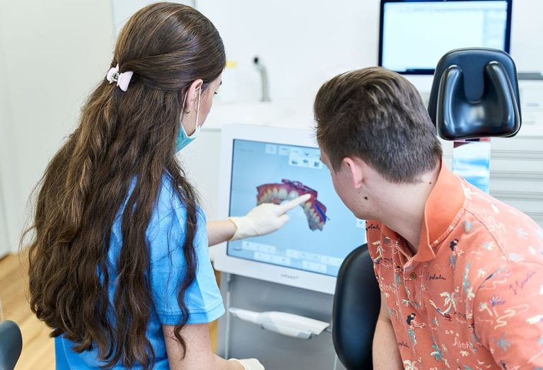 Intraoralscan in der Kieferorthopädie Markt Schwaben